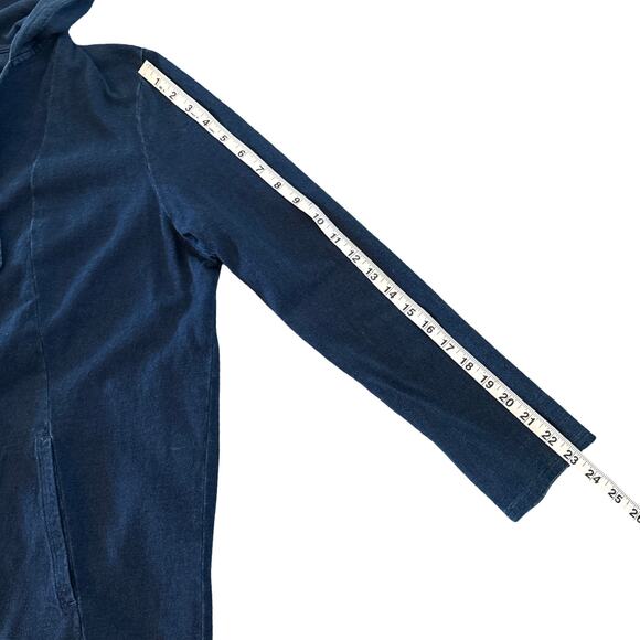 Pure Jill Indigo Wrap Hooded Cardigan indigo Women’s Petite XL - Picture 11 of 13